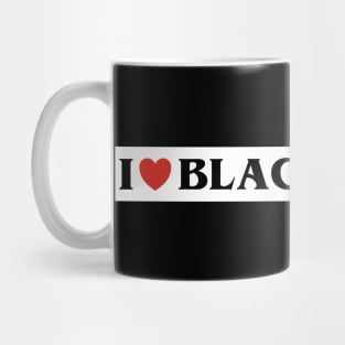 I Heart Black Metal \m/ I Really Do Mug